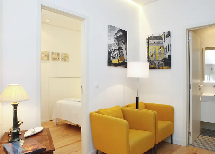 Alfama Yellow House Lisbon