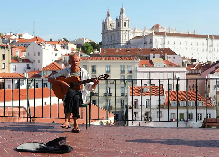 Alfama Yellow House Lisbon